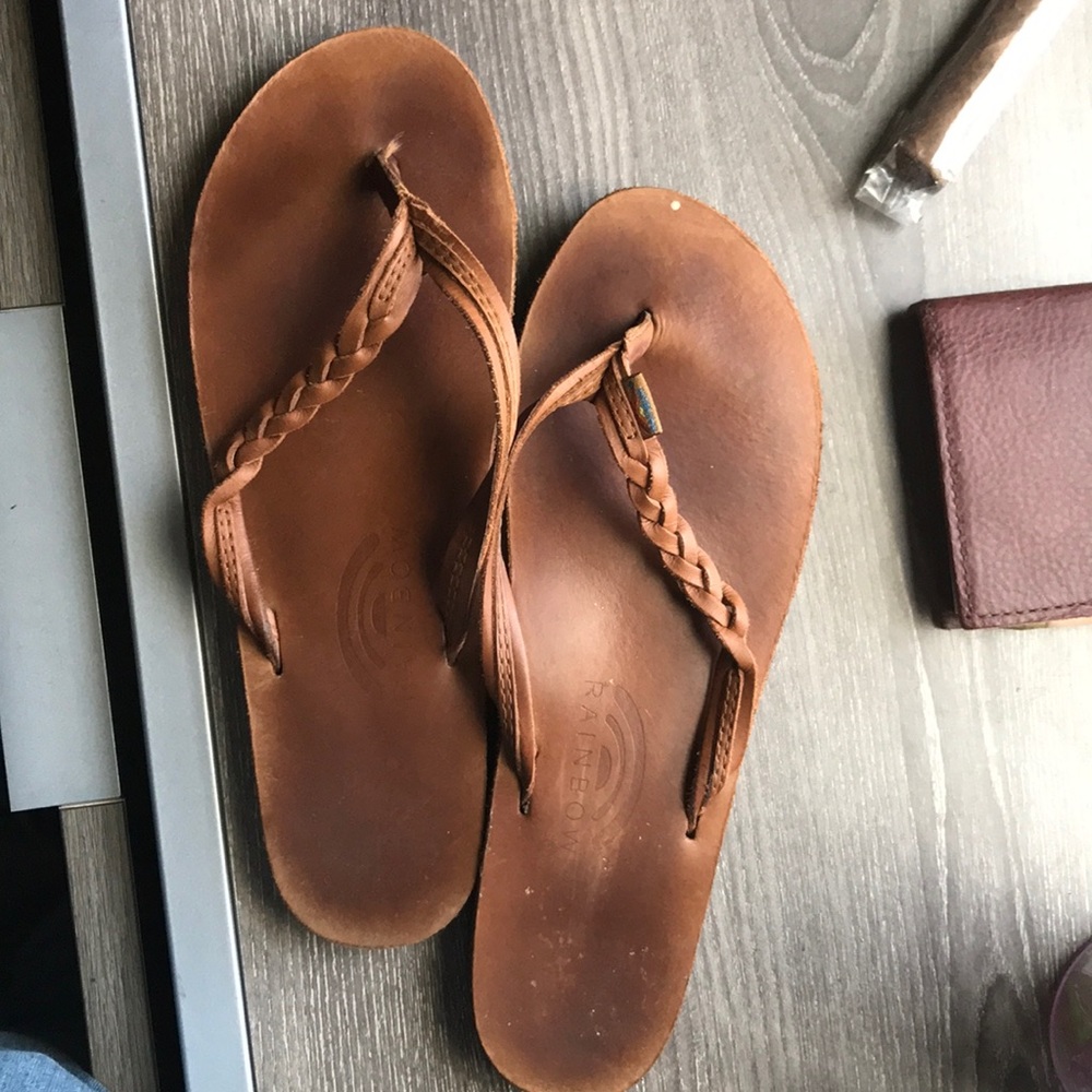 Rainbow sandals